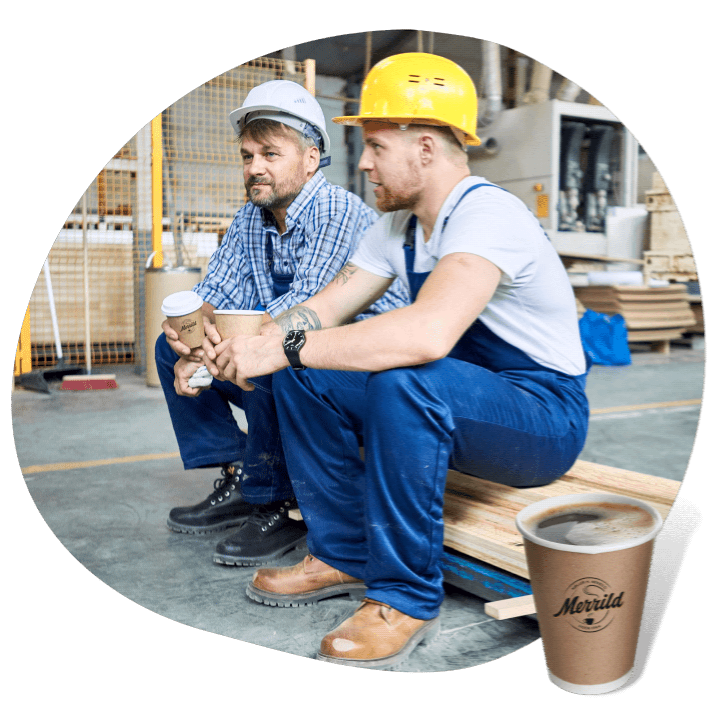 Kaffe til produktionsvirksomheder
